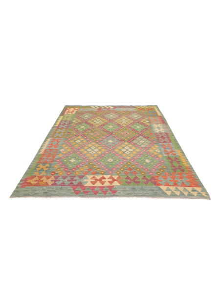 Rug Kilim Afghanistan 176x247 Muted Teal
