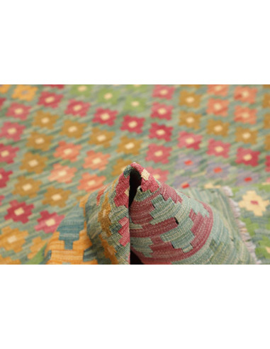 Rug Kilim Afghanistan 176x247 Muted Teal