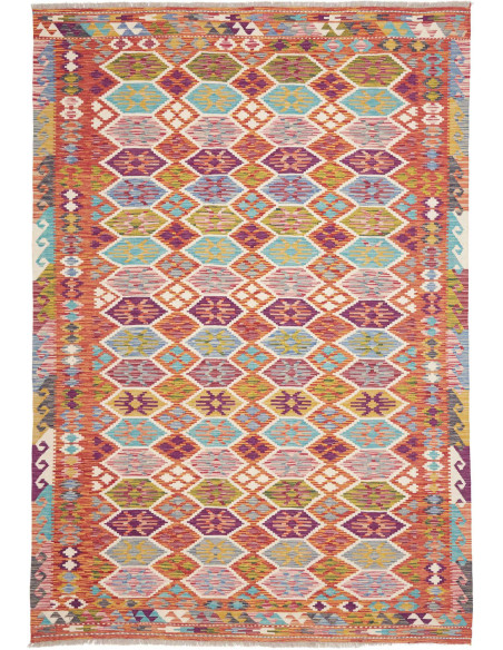 Rug Kilim Afghanistan 176x257 Terracotta Orange
