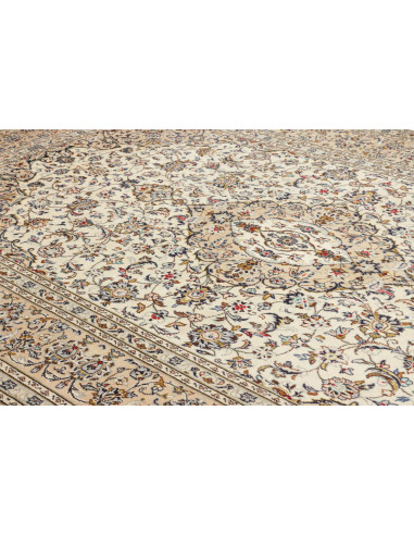 Tappeto Kashan Persia beige verde 204x320