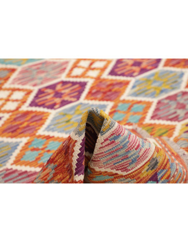 Rug Kilim Afghanistan 176x257 Terracotta Orange