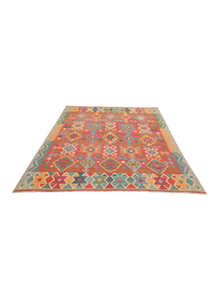 Rug Kilim Afghanistan 178x245 Terracotta Ocher