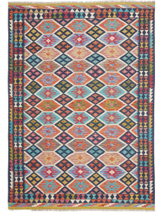 Rug Kilim Afghanistan 179x253 Dark Blue