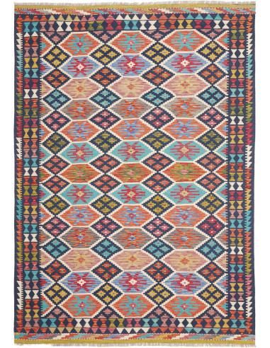Rug Kilim Afghanistan 179x253 Dark Blue