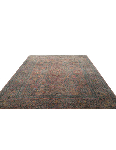 Rug Mamlouk Pakistan 254x301 Muted Teal Terraco