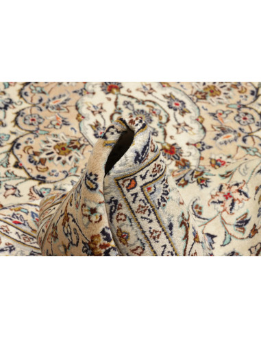 Tappeto Kashan Persia beige verde 204x320