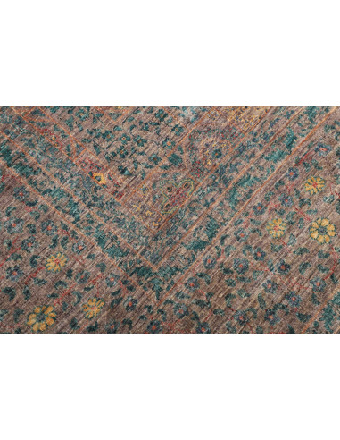 Rug Mamlouk Pakistan 254x301 Muted Teal Terraco