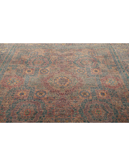 Rug Mamlouk Pakistan 254x301 Muted Teal Terraco