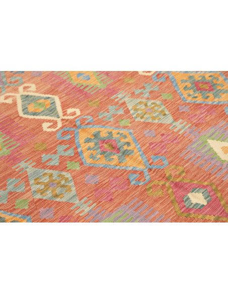 Tappeto Kilim Afghanistan 169x247 Terracotta Az