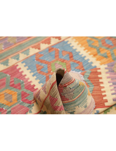 Tappeto Kilim Afghanistan 173x242 Multicolore
