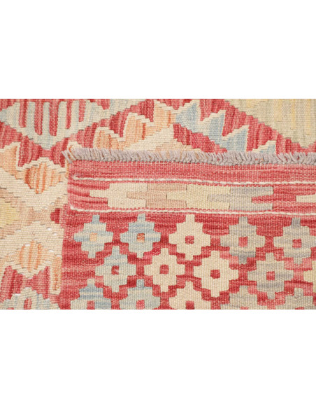 Tappeto Kilim Afghanistan 179x235 Rosso Terraco