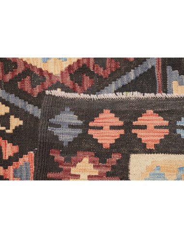 Tappeto Kilim Afghanistan 169x256 Marrone Scuro