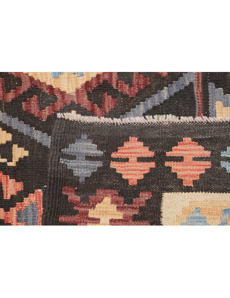 Tappeto Kilim Afghanistan 169x256 Marrone Scuro