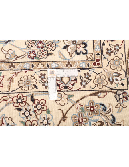 Nain 9la 252x350 Cm Nain 9la, Persia, Hand-carded Wool And