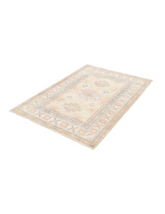 Rug Kazak Afghanistan Beige light 2
