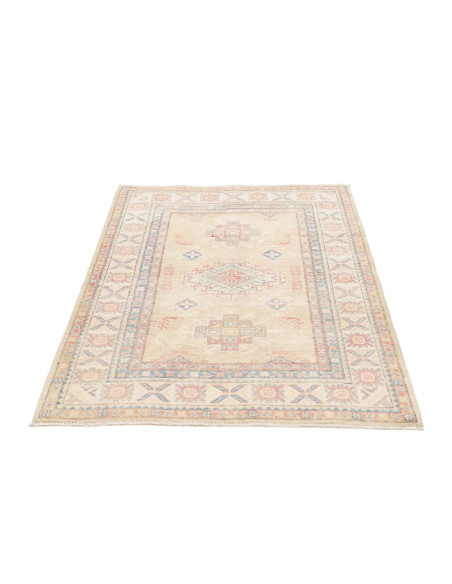 Rug Kazak Afghanistan Beige light
