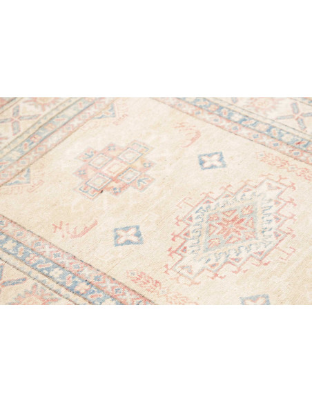 Rug Kazak Afghanistan Beige light