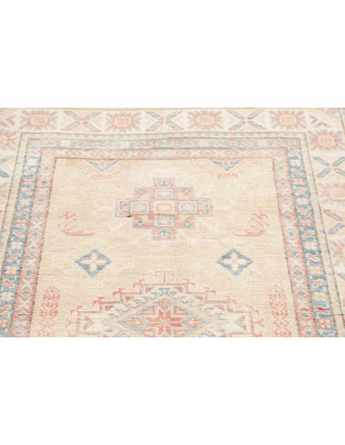 Rug Kazak Afghanistan Beige light