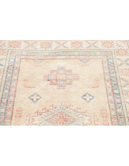 Rug Kazak Afghanistan Beige light