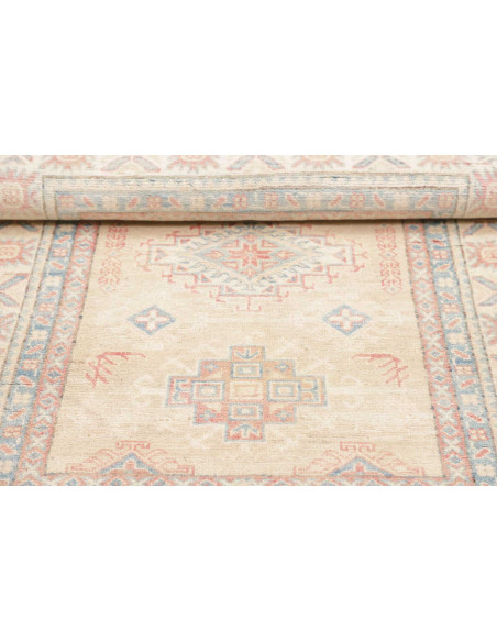 Rug Kazak Afghanistan Beige light