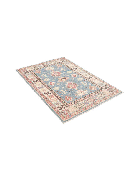 Rug Kazak Afghanistan Sky Blue