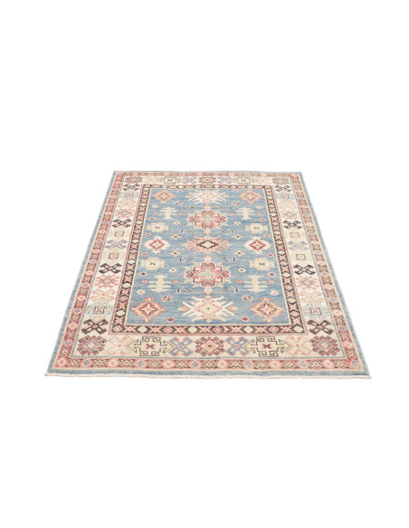 Rug Kazak Afghanistan Sky Blue