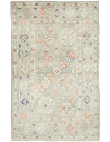 Rug Kazak Afghanistan Mint green