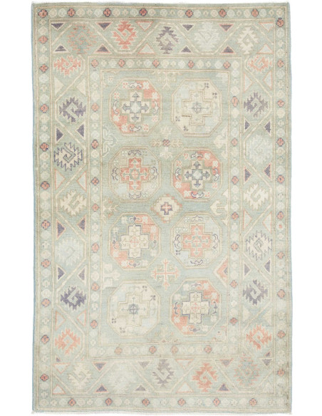 Rug Kazak Afghanistan Mint green