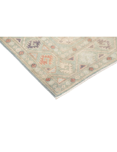 Rug Kazak Afghanistan Mint green