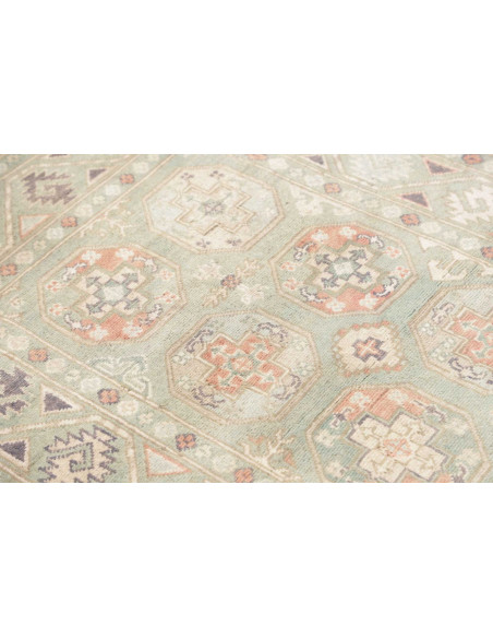 Rug Kazak Afghanistan Mint green