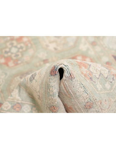Rug Kazak Afghanistan Mint green