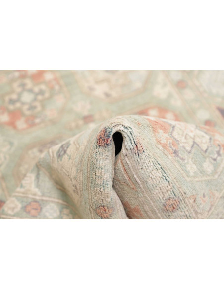 Rug Kazak Afghanistan Mint green