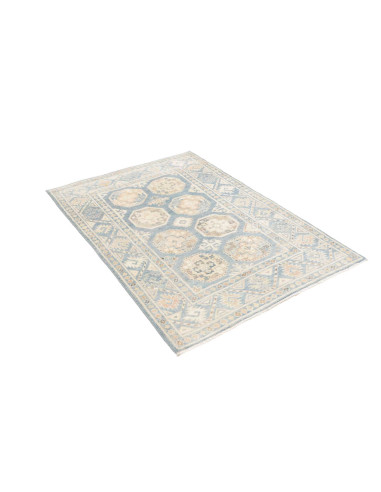 Rug Kazak Afghanistan Light blue