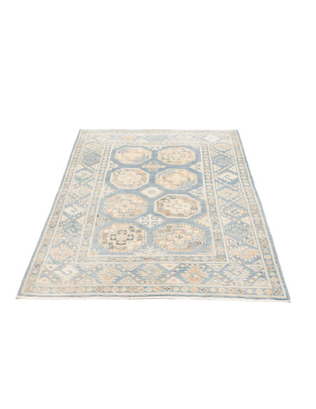 Rug Kazak Afghanistan Light blue