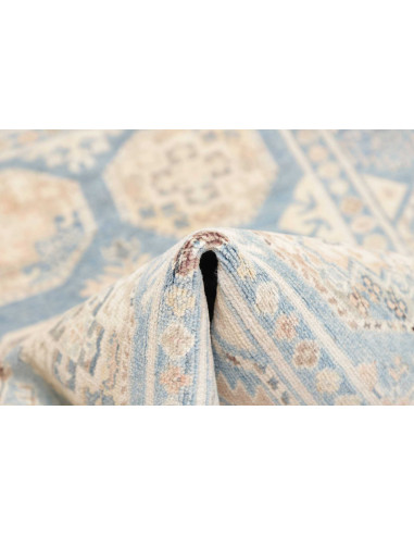 Rug Kazak Afghanistan Light blue