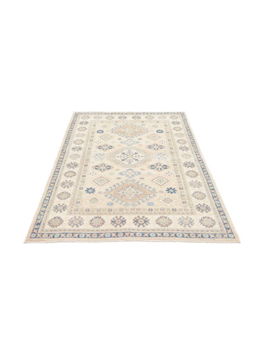 Rug Kazak Afghanistan 117x178 Beige Blue