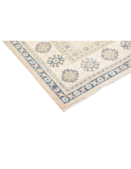 Rug Kazak Afghanistan 117x178 Beige Blue