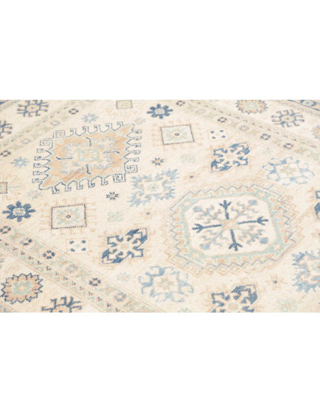 Rug Kazak Afghanistan 117x178 Beige Blue