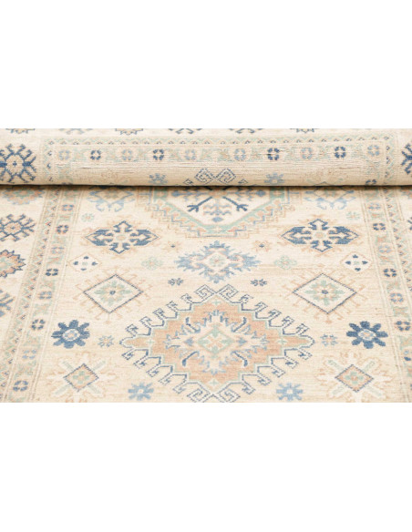 Rug Kazak Afghanistan 117x178 Beige Blue