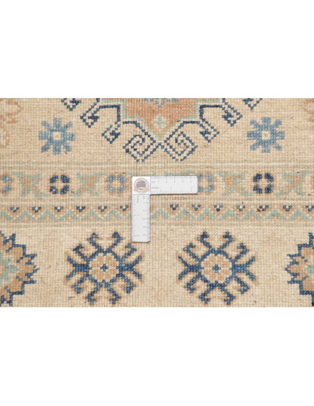 Rug Kazak Afghanistan 117x178 Beige Blue