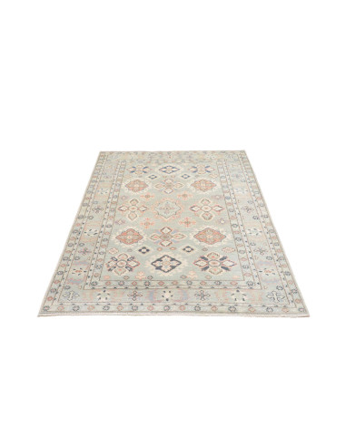 Rug Kazak Afghanistan 121x170 Light Blue Grey P