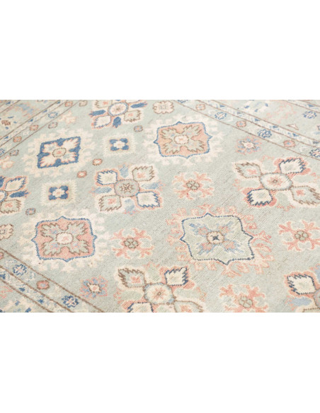 Rug Kazak Afghanistan 121x170 Light Blue Grey P