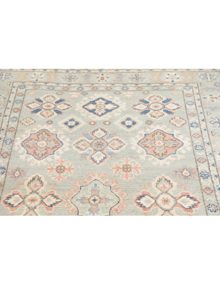 Rug Kazak Afghanistan 121x170 Light Blue Grey P