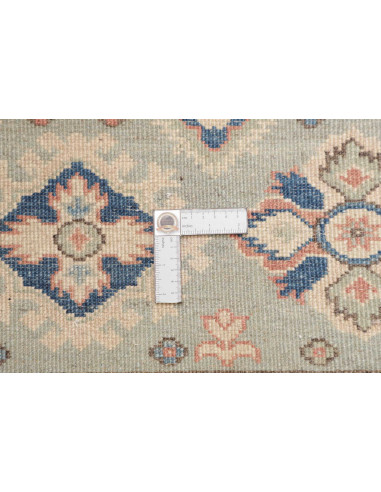 Rug Kazak Afghanistan 121x170 Light Blue Grey P