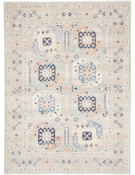 Hand Made Rug Kazak Afghanistan 124x165 Mint Gr
