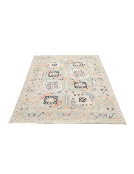 Hand Made Rug Kazak Afghanistan 124x165 Mint Gr