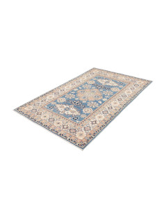 Hand Made Rug Kazak Afghanistan 118x177 Sky Blu 2