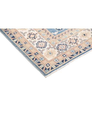 Hand Made Rug Kazak Afghanistan 118x177 Sky Blu