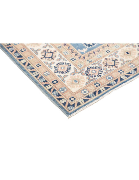 Hand Made Rug Kazak Afghanistan 118x177 Sky Blu