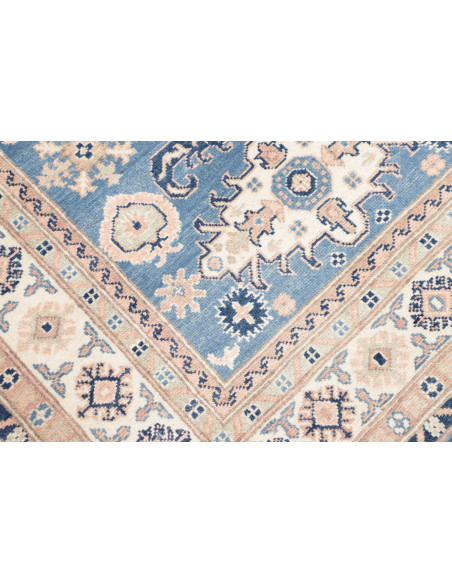 Hand Made Rug Kazak Afghanistan 118x177 Sky Blu